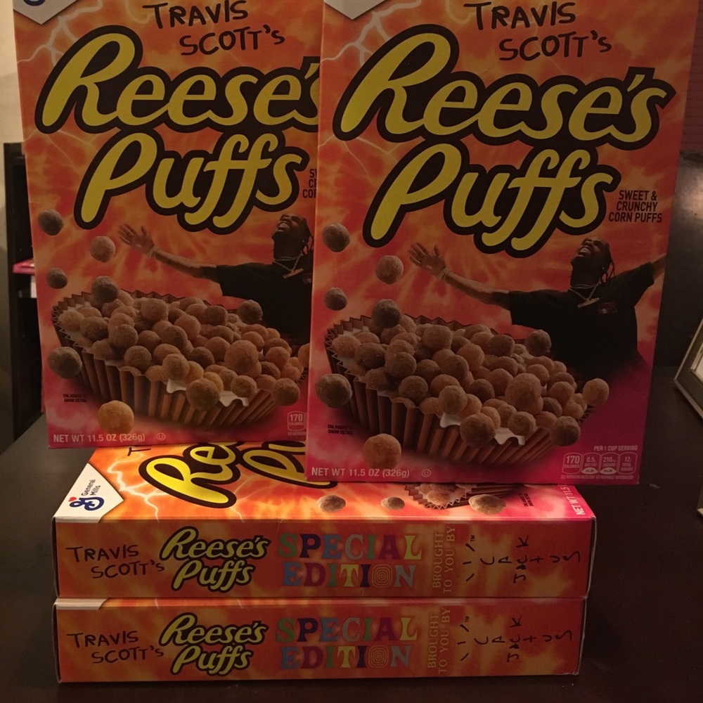 Travis Scott Reese’s Puffs Cereal